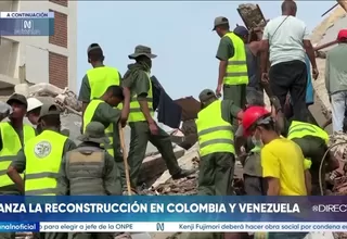 Avanza la reconstrucción en Colombia y Venezuela tras devastadores terremotos