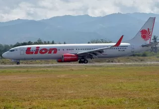 Avión de Lion Air se estrelló con 188 pasajeros en el mar de Indonesia