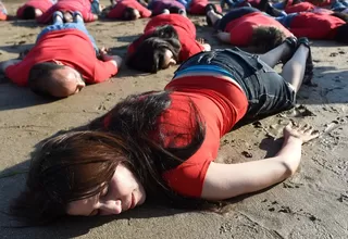 Aylan Kurdi: marroquíes rinden tributo al niño sirio ahogado