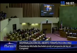 Bachelet presentó proyecto de ley para despenalizar el aborto terapéutico