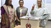 Bangladesh: partido de primera ministra arrasa en elecciones y denuncian farsa - Noticias de primera-dama