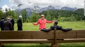 Obama se toma un descanso del G7 para admirar la vista de Baviera con Merkel - Noticias de alpes