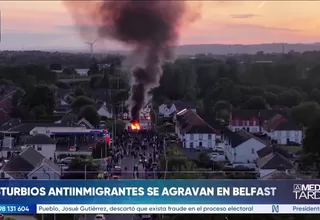 Belfast registró una segunda noche de violencia antiinmigrante