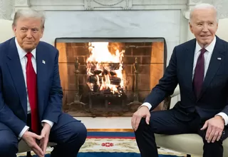 Biden y Trump se reunieron en la Casa Blanca