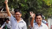 Birmania: liberaron a 2 periodistas de Reuters que revelaron matanza contra minoría - Noticias de birmania