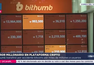 Bithumb sufre falla interna y distribuye bitcoins por error en Corea del Sur