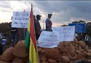 Bolivia: campesinos anuncian bloqueo indefinido de carreteras en apoyo a Evo Morales