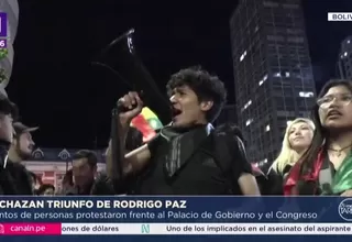 Bolivia: Cientos de personas rechazan el triunfo de Rodrigo Paz