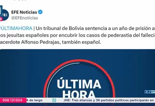 Bolivia: Condenan a dos sacerdotes por encubrir abusos sexuales