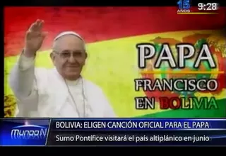 Bolivia: eligen canción oficial para el Papa