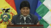 Bolivia: Morales pidió a oposición tregua en protestas hasta que OEA acabe auditoría electoral - Noticias de tregua