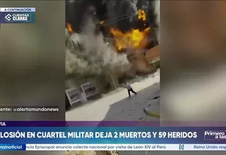 Bolivia: explosión en cuartel deja 2 muertos y 59 heridos