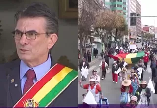 Bolivia: Gobierno rechaza negociar la renuncia de Rodrigo Paz ante las protestas