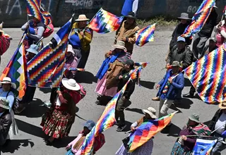 Bolivia: Seguidores de Evo Morales marchan contra el gobierno