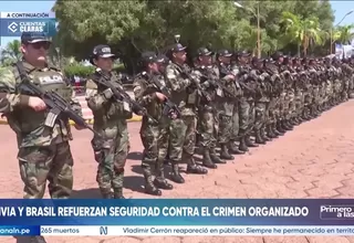 Bolivia y Brasil reforzaron la seguridad contra el crimen organizado