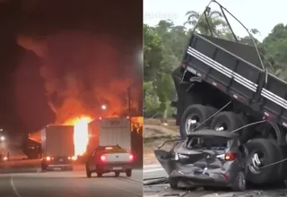 Brasil: Al menos 38 muertos tras despiste de bus