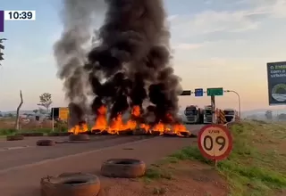 Brasil: Bloquean vías para protestar por derrota de Bolsonaro