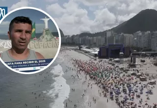 Brasil: Copacabana se alista para el Año Nuevo