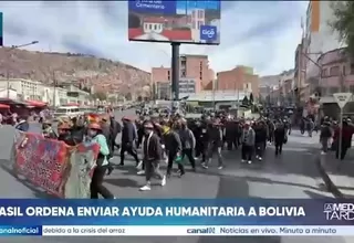 Brasil ordena el envío de ayuda humanitaria a Bolivia ante desabastecimiento por bloqueos