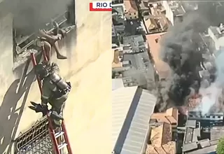 Brasil: incendio en fábrica de disfraces dejó más de 20 heridos