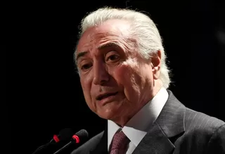 Brasil: Temer dice que acatará "toda decisión" de diputados sobre denuncia