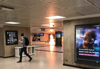 Bruselas: evacuaron estación central de trenes por explosión