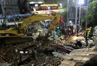 Camboya: edificio en construcción se derrumba y deja más de una decena de muertos