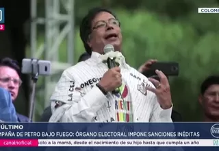 Campaña de Gustavo Petro es multada por rebasar topes de financiación