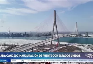 Canadá cancela inauguración de puente con EE. UU. por aranceles
