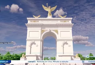 Donald Trump propone la construcción de un gran Arco de Triunfo en la capital de EE. UU.