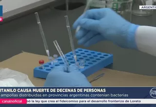Casi 100 muertes por fentanilo contaminado en Argentina