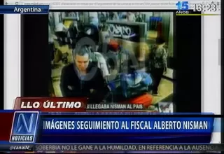 Caso Nisman: denuncian imágenes de seguimiento al fiscal en Ezeiza