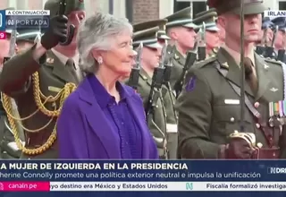 Catherine Connolly asume presidencia de Irlanda