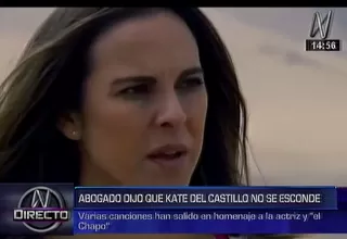 ‘El Chapo’ Guzmán: Kate del Castillo dispuesta a atestiguar pero desde EE.UU