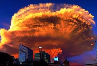 Chile: cenizas del volcán Calbuco se expanden por el Sur 