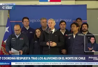 Chile: presidente Kast coordina respuesta tras aluviones en el norte de su país