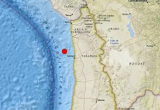 Chile: reportan sismo de 5,6 grados en Iquique