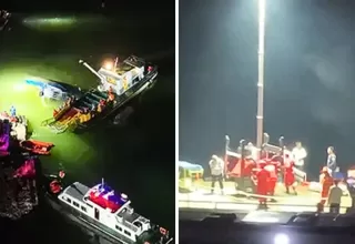 China: 10 muertos y 70 heridos tras naufragio de dos barcos