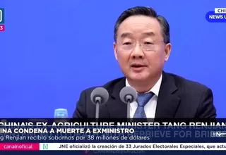 China condena a muerte a exministro por corrupción