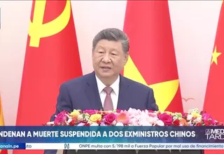 China condena a muerte suspendida a dos exministros de Defensa