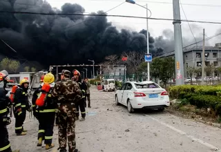 China: al menos 6 muertos y 30 heridos tras explosión en planta química