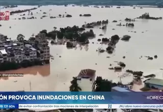 China: tifón Gaenari provocó inundaciones y elevan alerta al nivel I en Fujian