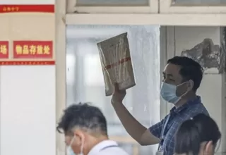 Chinos con coronavirus rinden exámenes de ingreso a la universidad aislados en un hospital