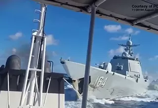 Choque de buques chinos eleva tensión con Filipinas en el mar