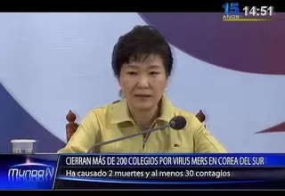 Corea del Sur cierra colegios y activa plan de emergencia por miedo al MERS