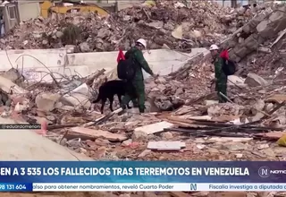 Cifra de muertos por terremoto en Venezuela sube a 3535