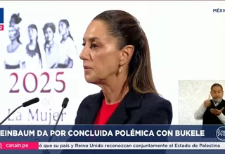 Claudia Sheinbaum da por concluida polémica con El Salvador