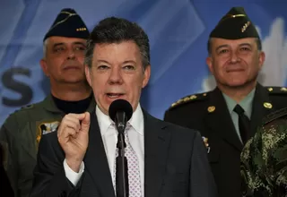 Santos levanta suspensión de bombardeos contra FARC tras mortal ataque