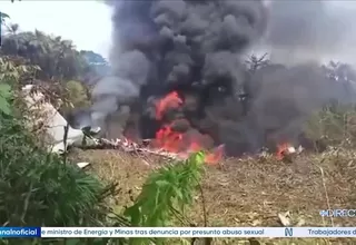 Colombia: avión de la Fuerza Aérea se estrella en Putumayo y deja al menos 8 fallecidos