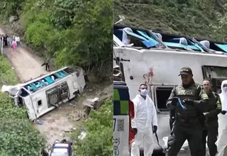 Colombia: Bus cayó a abismo y dejó 13 muertos